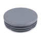 Round Internal End Cap for Sign Posts - Post Cap - Grey