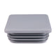 Square Internal End Cap for Sign Posts - Post Cap - Grey