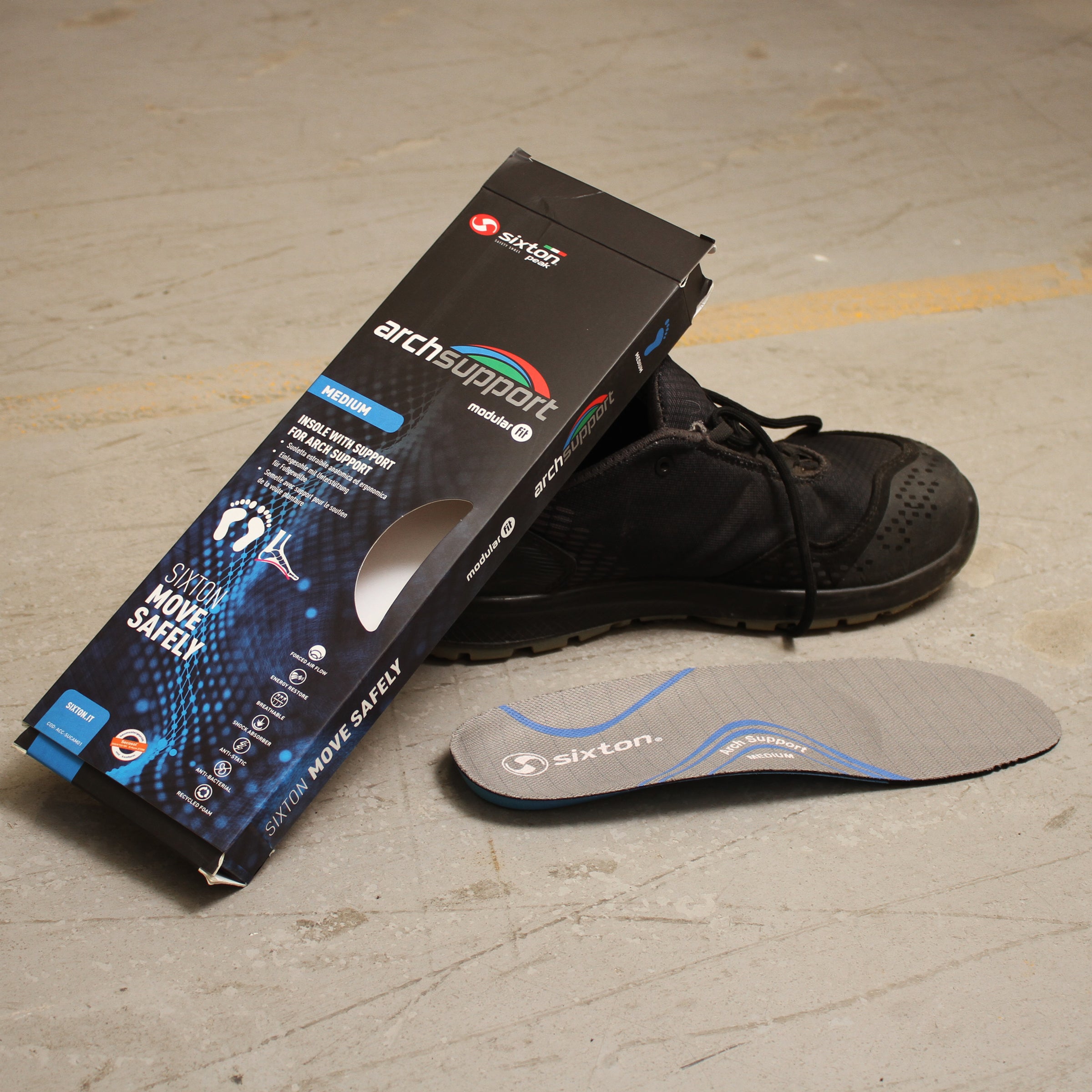 Sixton Insoles For Added Arch Support – Start Safety UK
