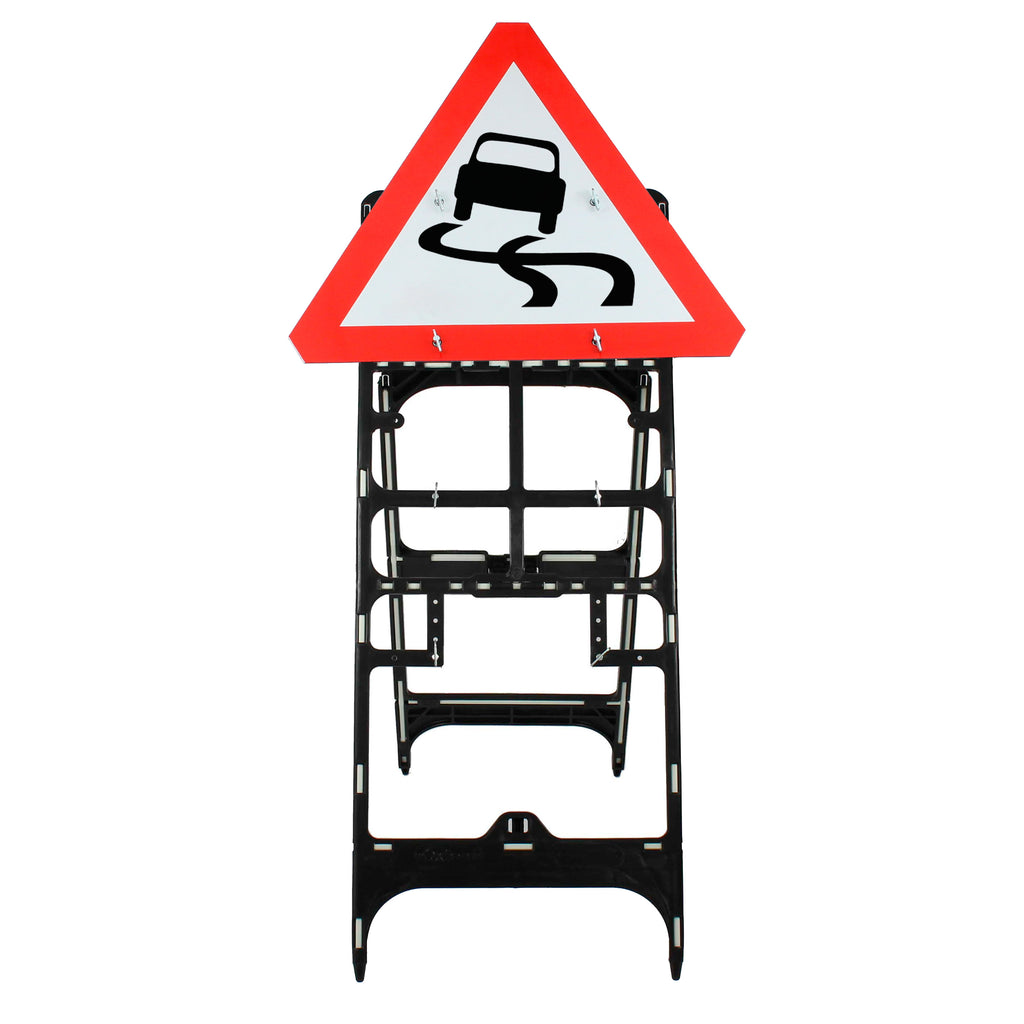 Slippery Road Sign Quick Fit Face Dia. 557 (Face Only) | 750mm