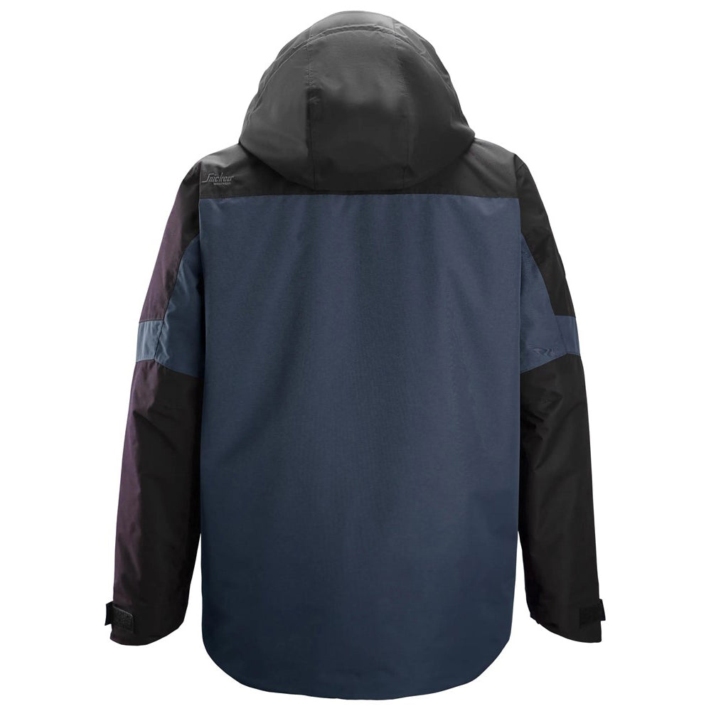 Snickers Workwear 1104 AllroundWork Waterproof Insulated Jacket | Navy/Black