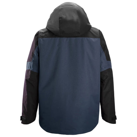 Snickers Workwear 1104 AllroundWork Waterproof Insulated Jacket | Navy/Black