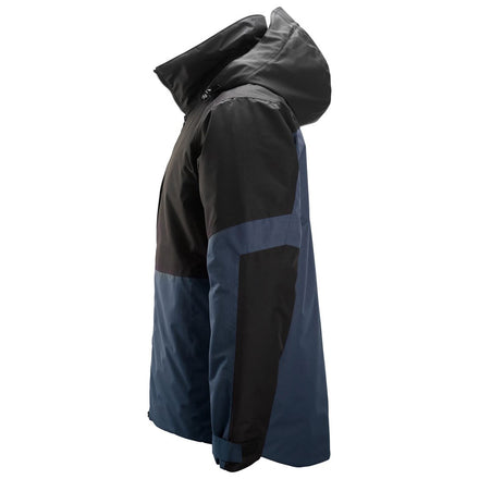 Snickers Workwear 1104 AllroundWork Waterproof Insulated Jacket | Navy/Black