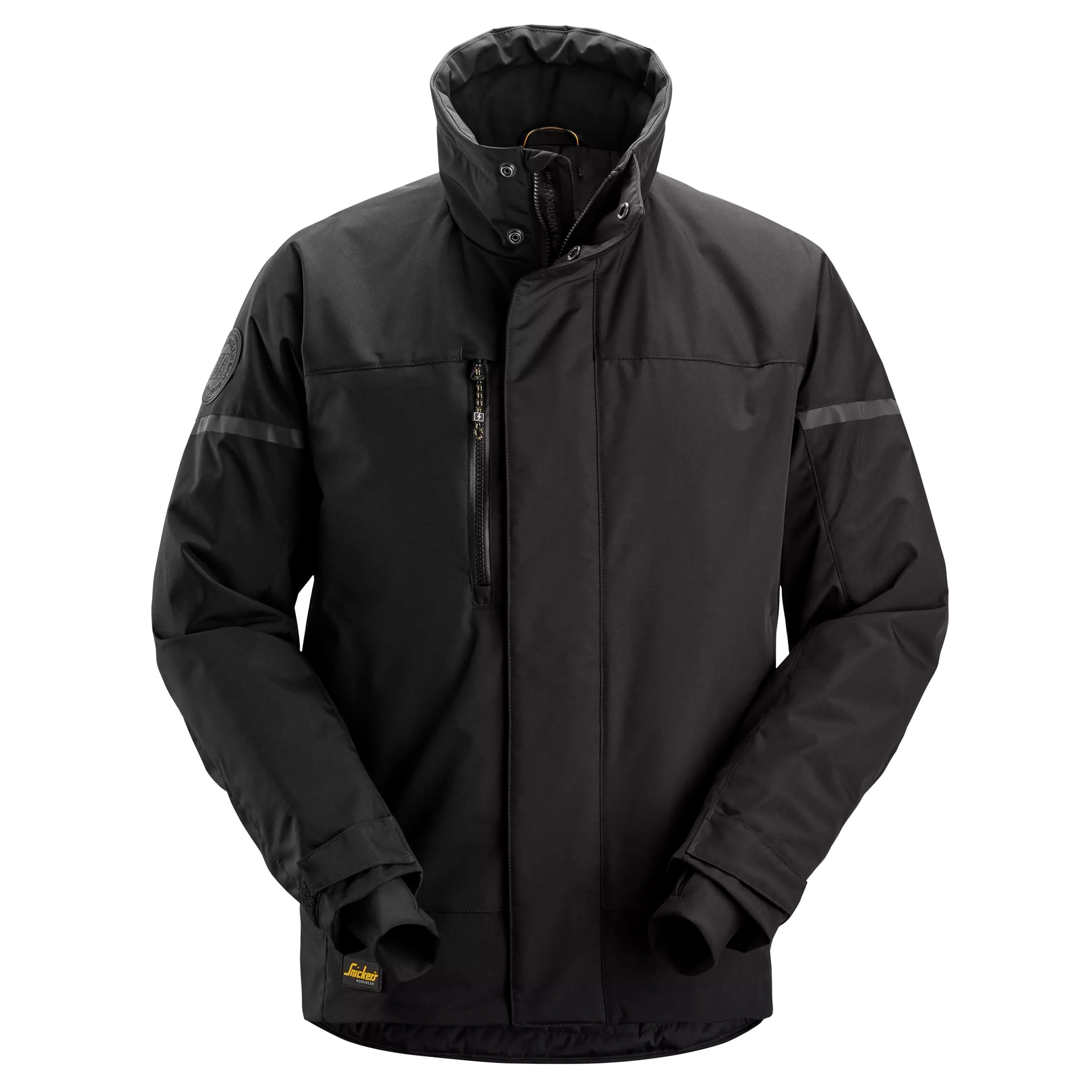 markaware Service jacket サイズ1 BLACK Snickers 1106 AllroundWork, Insulated Jacket - Black/Black | Start