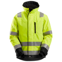 Snickers 1130 Hi-Vis Class 3, 37.5® Insulated Jacket - Hi-Vis Yellow/Black