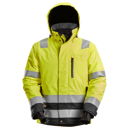 Snickers 1132 Hi-Vis Class 3, Waterproof 37.5® Insulated Jacket