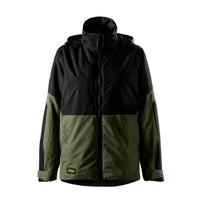 Snickers 1174 AllroundWork, Women's Waterproof Insulated Jacket - Khaki Green/Black