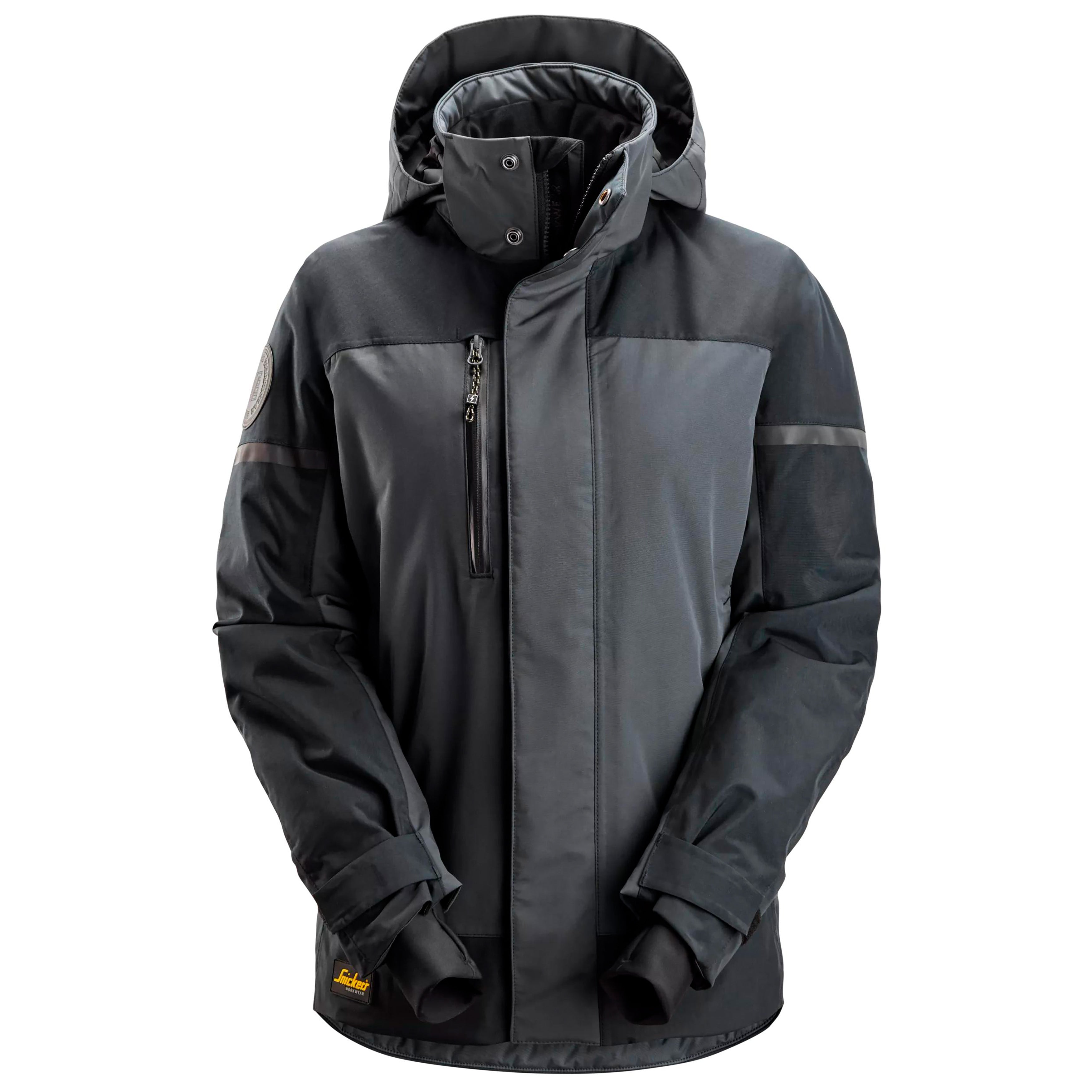 Snickers 1177 AllroundWork, Women's Waterproof Insulated Jacket - Steel ...