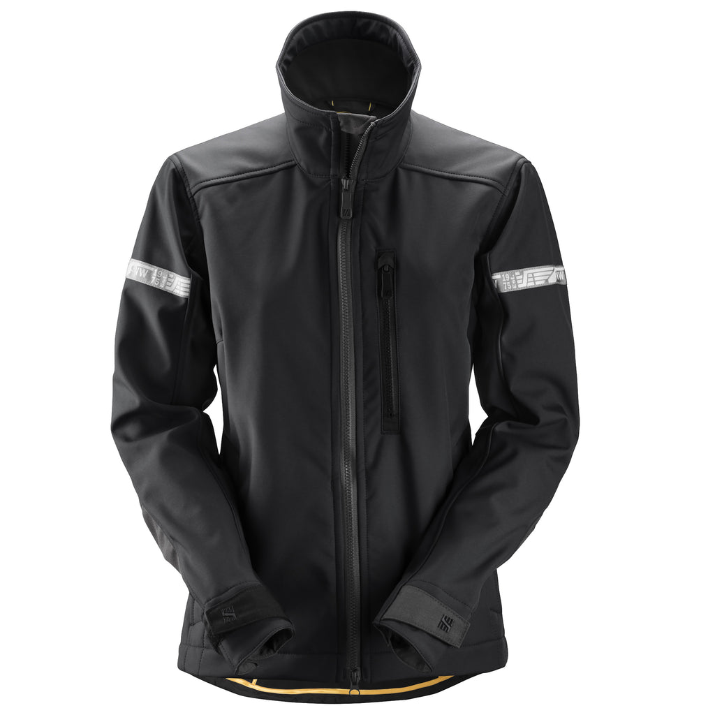 Snickers 1207 AllroundWork, Women's Softshell Jacket - Black/Black