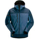 Snickers 1226 AllroundWork, Hooded Softshell Stretch Jacket - Navy/Dark Navy