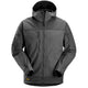 Snickers 1226 AllroundWork, Hooded Softshell Stretch Jacket - Steel Grey/Dark Steel Grey