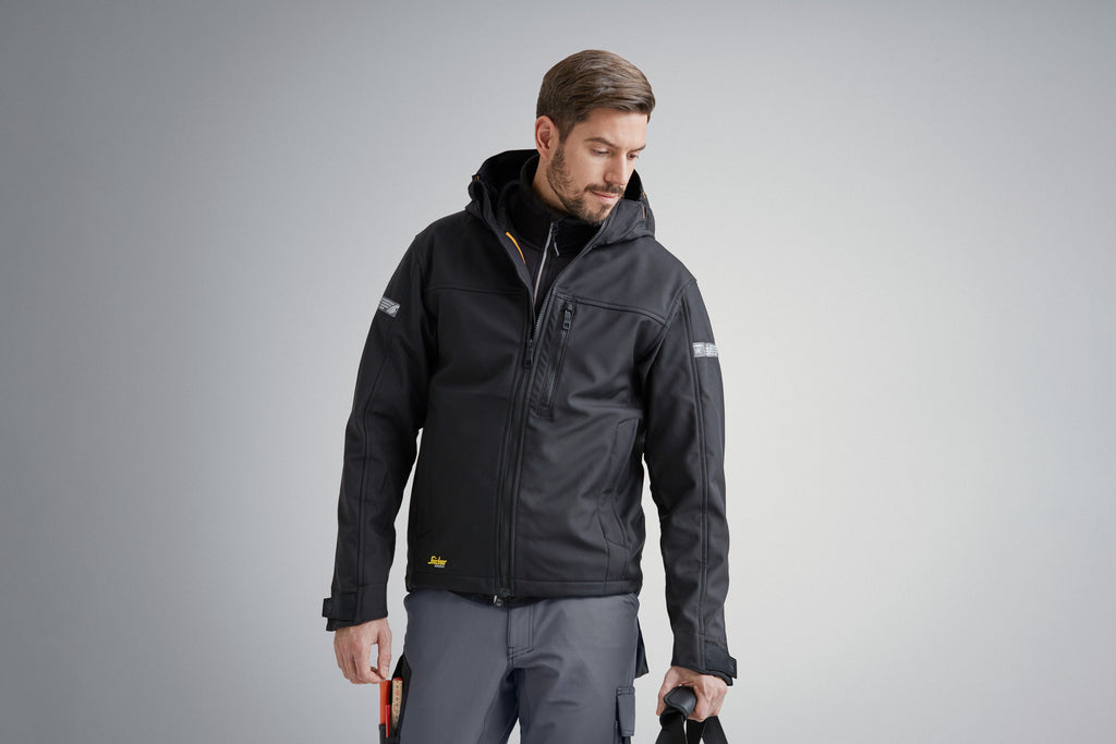 Snickers 1229 AllroundWork, Softshell Jacket with Hood