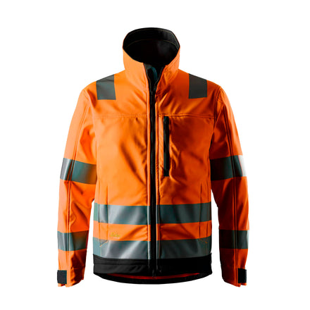 Snickers 1230 Hi-Vis Class 3, Softshell Jacket