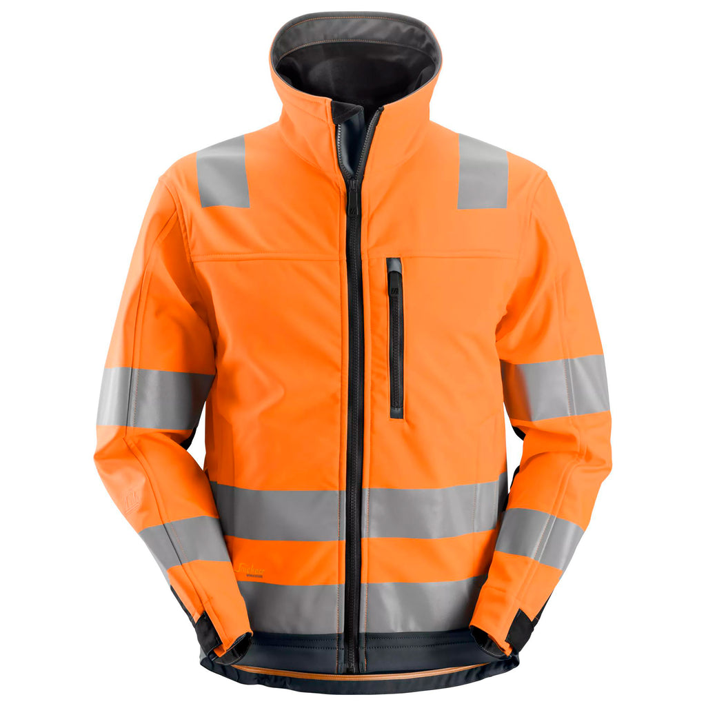 Snickers 1230 Hi-Vis Class 3, Softshell Jacket