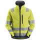 Snickers 1230 Hi-Vis Class 3, Softshell Jacket - Hi-Vis Yellow/Steel Grey