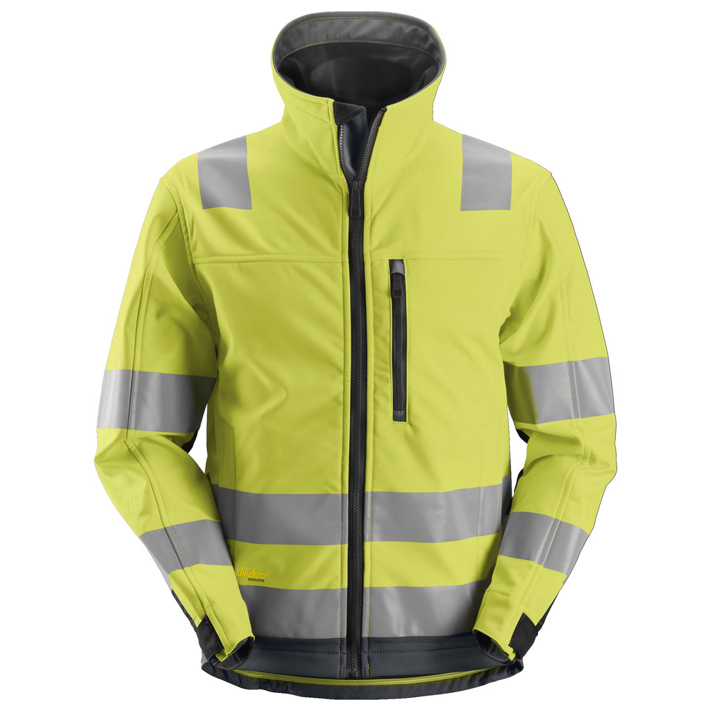 Snickers 1230 Hi-Vis Class 3, Softshell Jacket