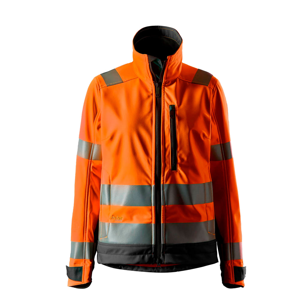 Snickers 1237 Hi-Vis Class 2/3, Women's Softshell Jacket
