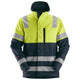 Snickers 1560 ProtecWork, Jacket, Hi-Vis Class 1 - Navy/Hi-Vis Yellow