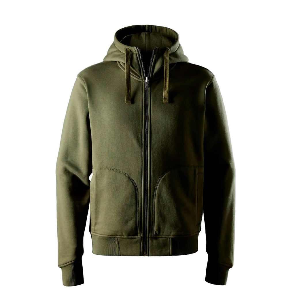 Snickers 2046 Heavy Sweatshirt Full Zip Hoodie - Khaki Green
