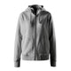 Snickers 2047 Women's Heavy Sweatshirt Full Zip Hoodie - Grey Melange