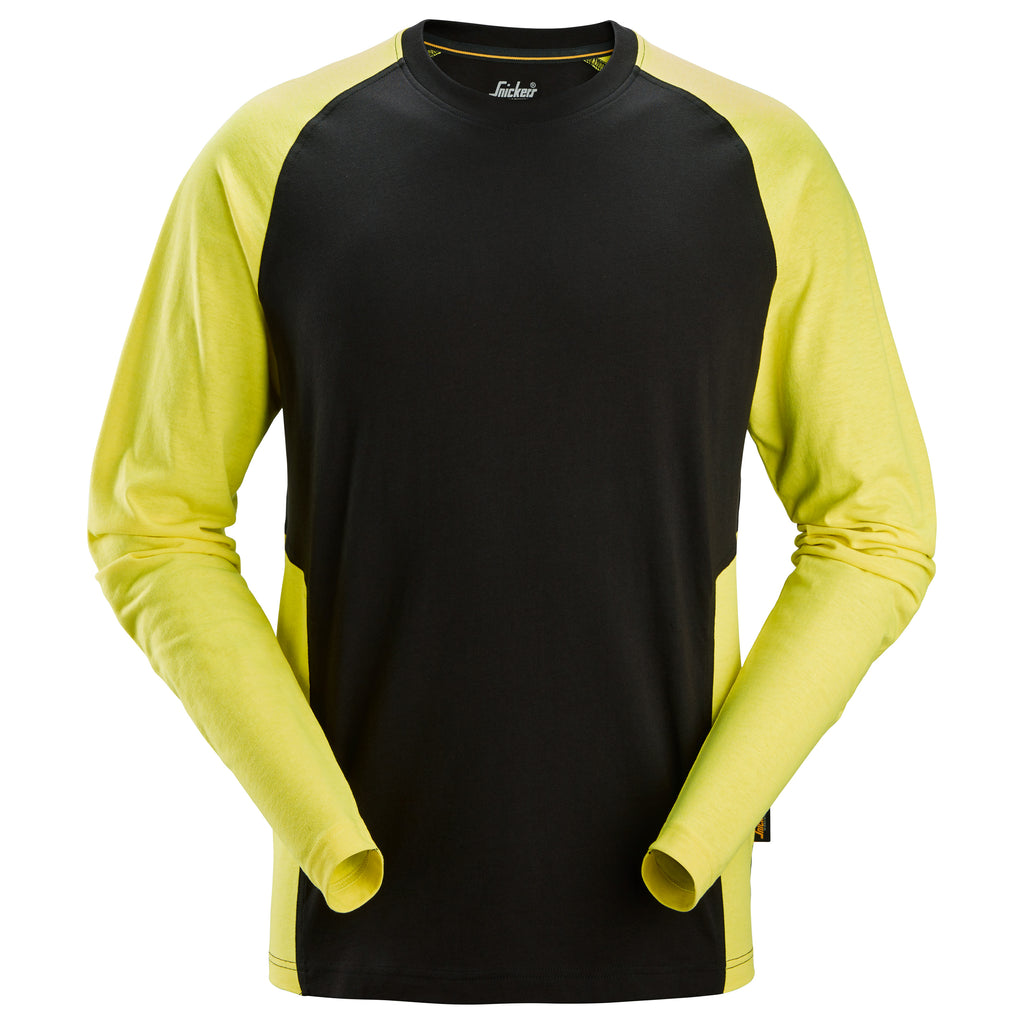 Snickers 2450 Two-Coloured Long Sleeve T-Shirt