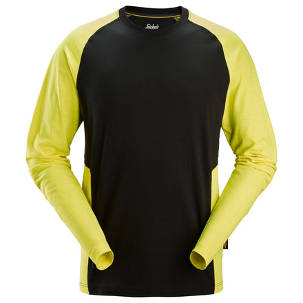 Snickers 2450 Two-Coloured Long Sleeve T-Shirt