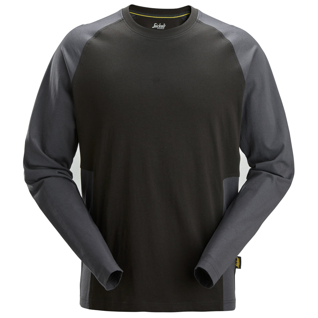 Snickers 2450 Two-Coloured Long Sleeve T-Shirt