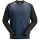 Snickers 2450 Two-Coloured Long Sleeve T-Shirt - Navy/Black