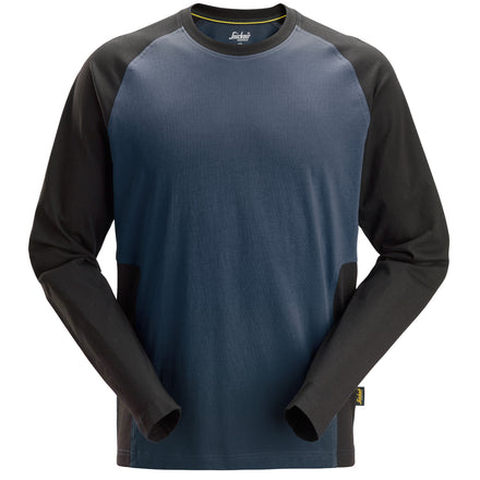 Snickers 2450 Two-Coloured Long Sleeve T-Shirt