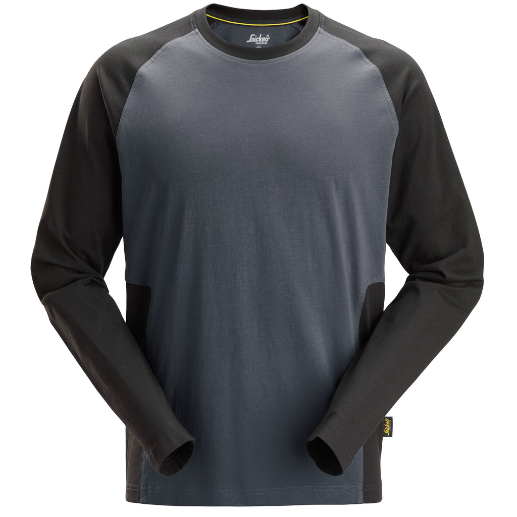 Snickers 2450 Two-Coloured Long Sleeve T-Shirt