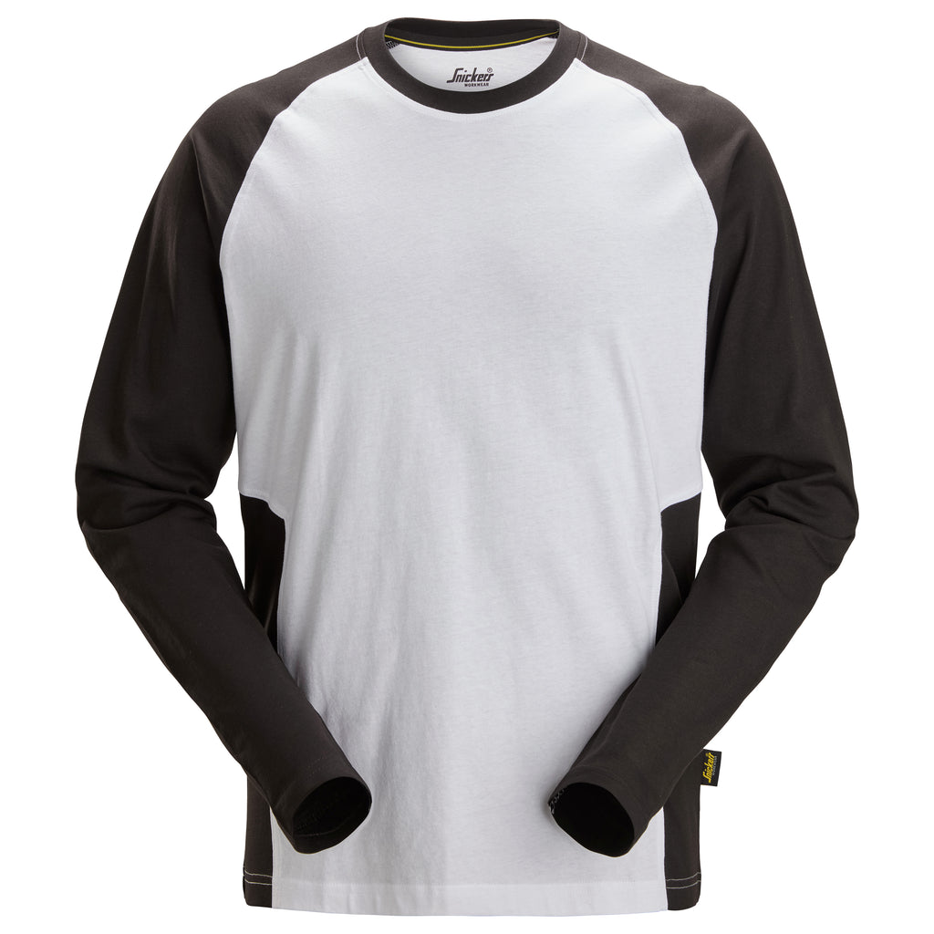 Snickers 2450 Two-Coloured Long Sleeve T-Shirt