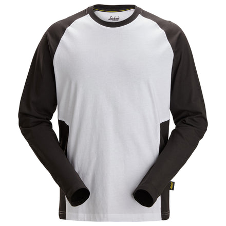 Snickers 2450 Two-Coloured Long Sleeve T-Shirt
