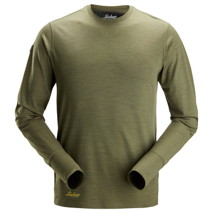 Snickers 2451 Wool Long Sleeve T-Shirt