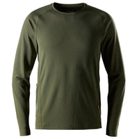 Snickers 2454 Stay Fresh Long Sleeve T-Shirt - Khaki Green