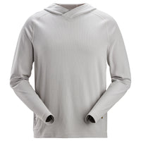 Snickers 2456 Stay Fresh Hoodie - Ice Grey