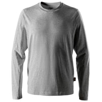 Snickers 2496 Classic Long Sleeve T-Shirt - Grey Melange