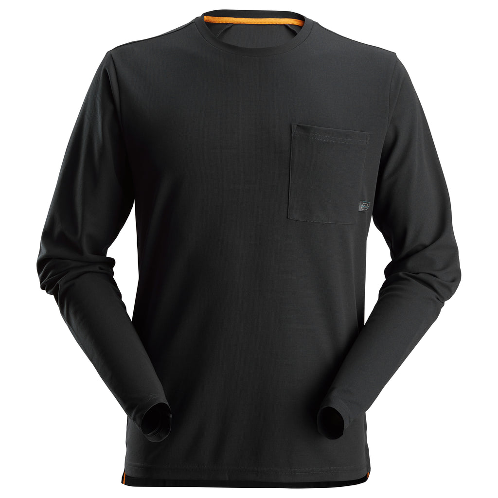 Snickers 2498 AllroundWork, 37.5® Long Sleeve T-shirt - Black