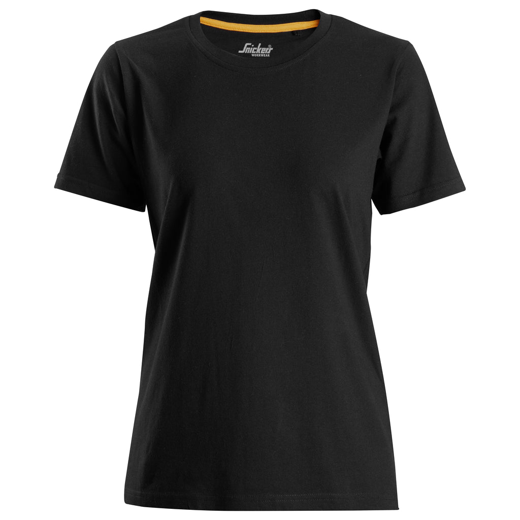 Snickers 2517 AllroundWork, Women's T-Shirt Organic Cotton - Black