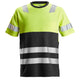 Snickers 2534 Hi-Vis Class 1, T-Shirt - Hi-Vis Yellow/Black