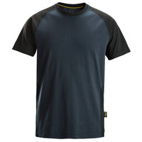 Snickers 2550 Two-Coloured T-Shirt - Navy/Black