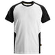 Snickers 2550 Two-Coloured T-Shirt - White/Black