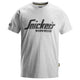 Snickers 2590 Logo T-shirt - Grey Melange