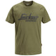 Snickers 2590 Logo T-shirt - Khaki Green