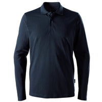 Snickers 2608 Classic Long Sleeve Polo Shirt - Navy