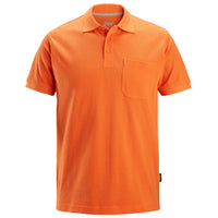Snickers 2708 Classic Pocket Polo Shirt - Warm Orange