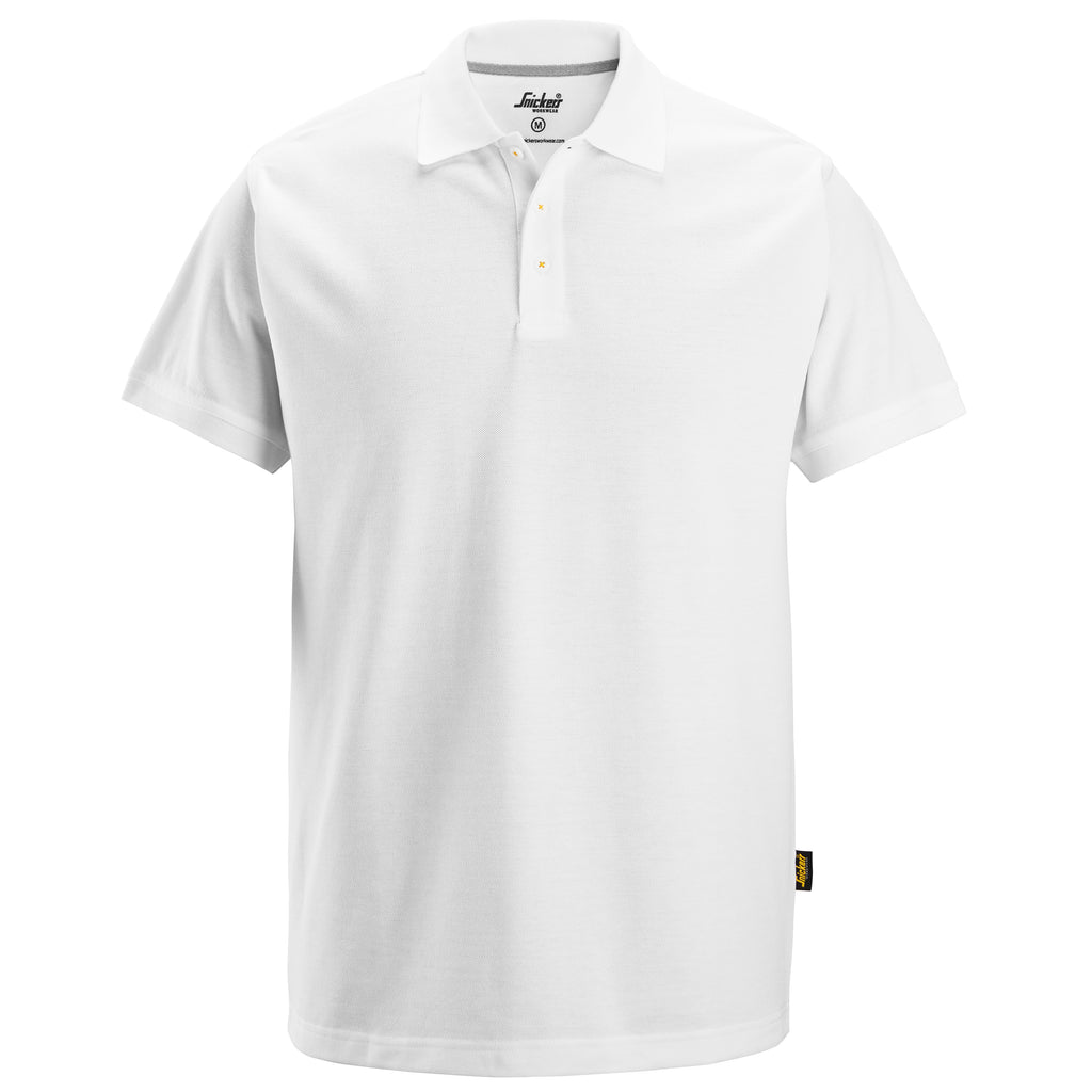 Snickers 2718 Classic Polo T-Shirt - White