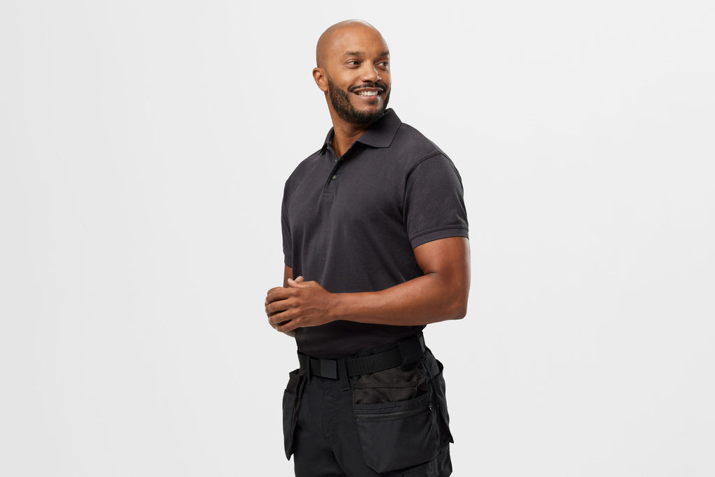 Snickers 2718 Classic Polo T-Shirt - Black