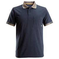 Snickers 2724 AllroundWork, 37.5® Short Sleeve Polo Shirt - Navy