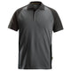 Snickers 2750 Two-Coloured Polo Shirt - Steel Grey/Black