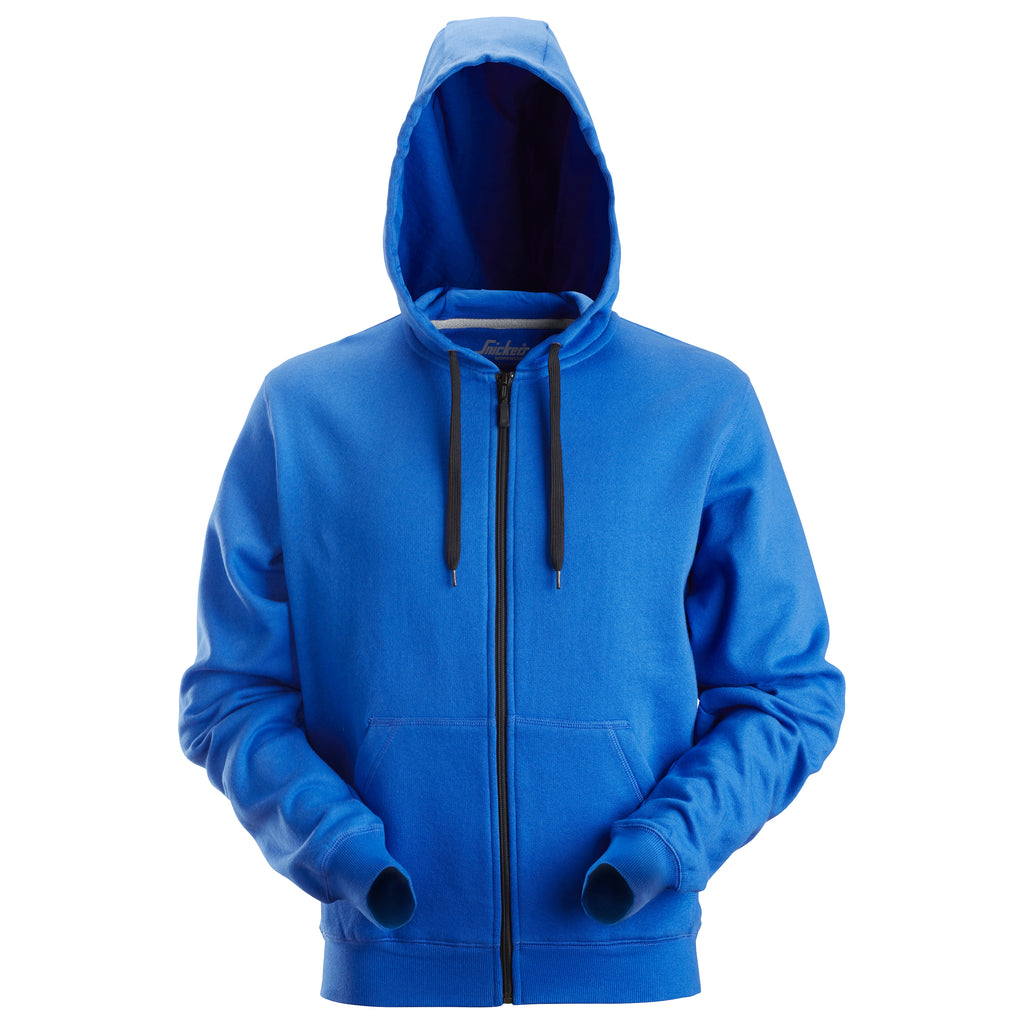 Snickers 2801 Zip Hoodie - True Blue